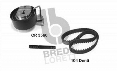 BREDA LORETT kcd0647 -  Комплект ремня ГРМ